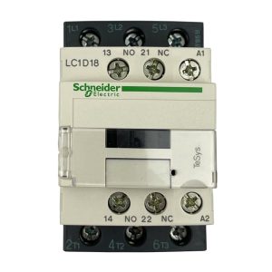 Contacteur tripolaire Schneider LC1D18E7 • Intensité 18A (AC3)