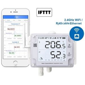 GS1-AETH1RS-S Transmetteur de Température Humidité via Ethernet