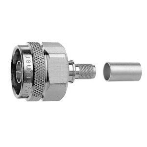 Connecteur N Mâle Droit à Sertir pour Câble de 10.30 mm
